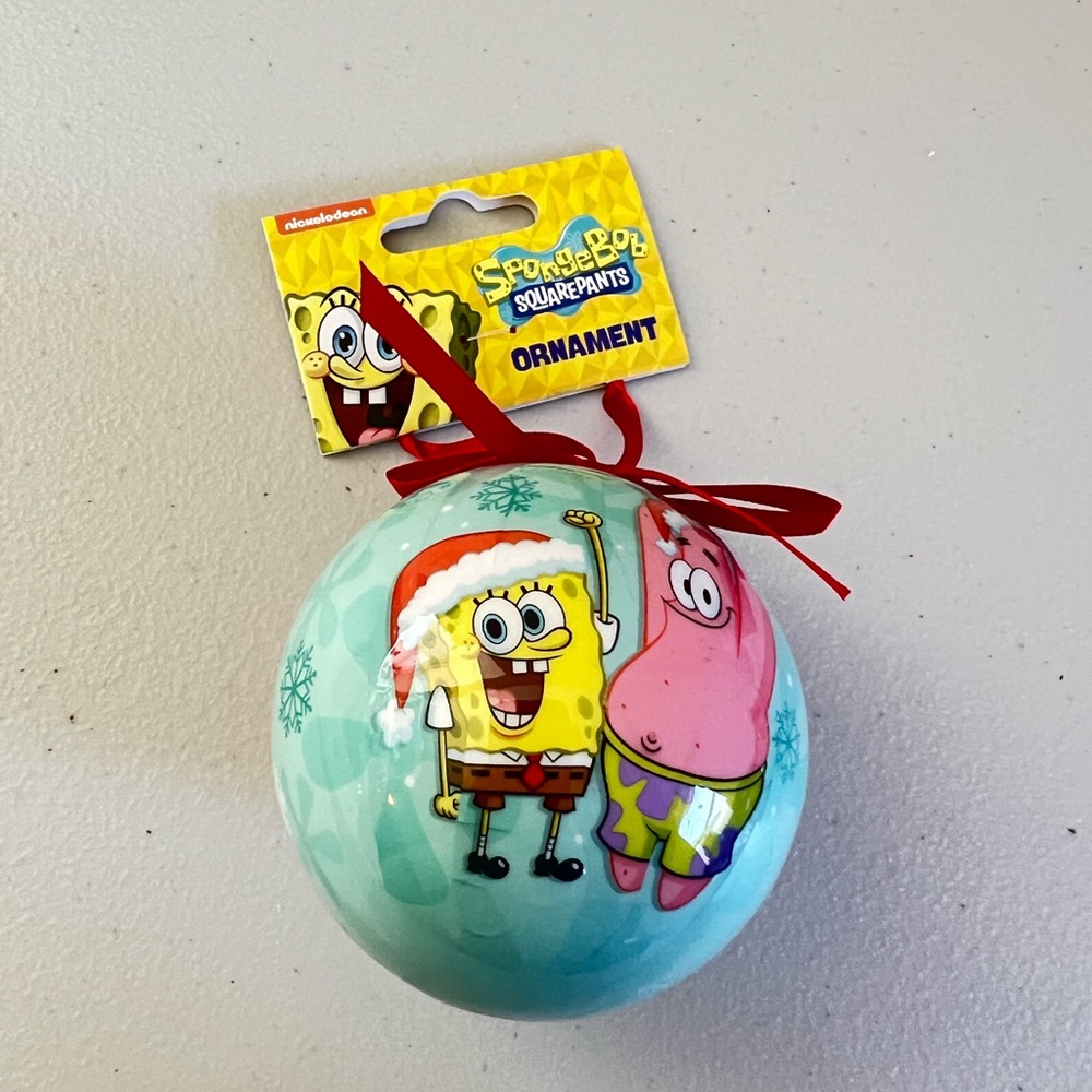 Nickelodeon SpongeBob SquarePants Plastic Ornament